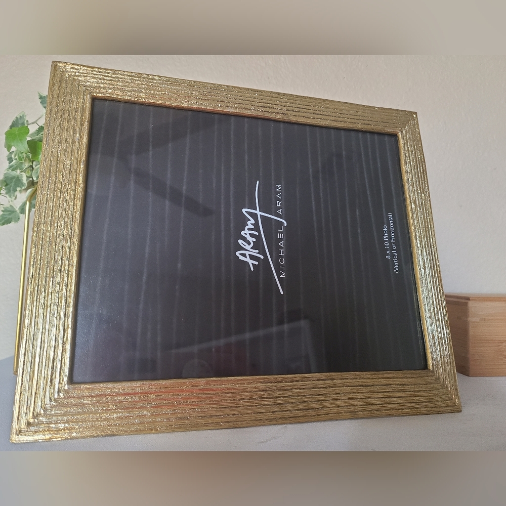Michael Aram wheat collection picture frame 8x10, nwot